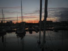 Cherbourg Marina Abendstimmung