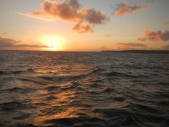 Abendstimmung in Richtung Cornwell