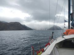 Robinson Crusoe in Sicht