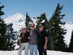Mt Baker mit Andreas