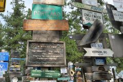 Watson Lake Sign Post Forest