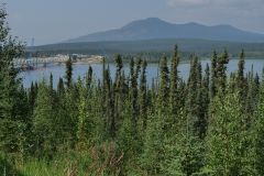 Brücke über Teslin Lake