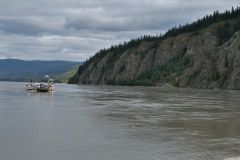 Dawson City Yukon Fähre
